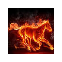 Fiery Horse chrome Theme
