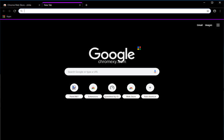 【图】Black theme purple highlighted active tab(截图1)