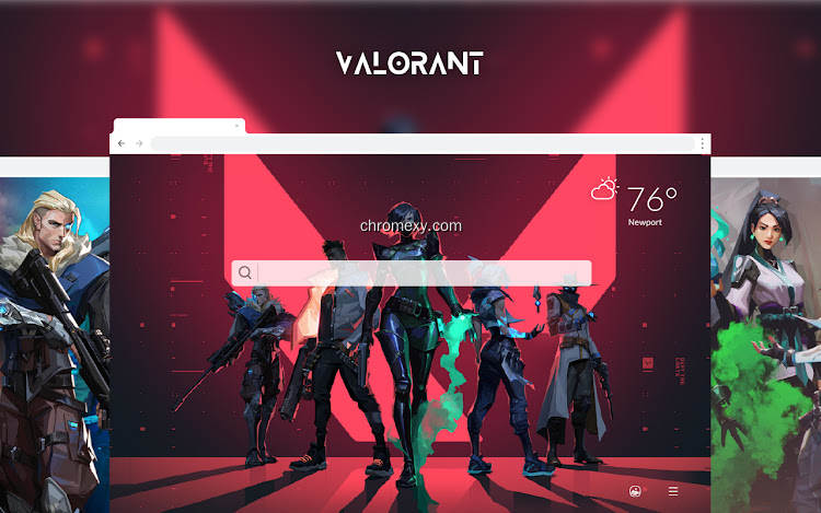 【图】Valorant HD Wallpapers New Tab(截图 0)