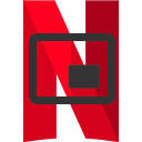 NETFLIX picture-in-picture control button