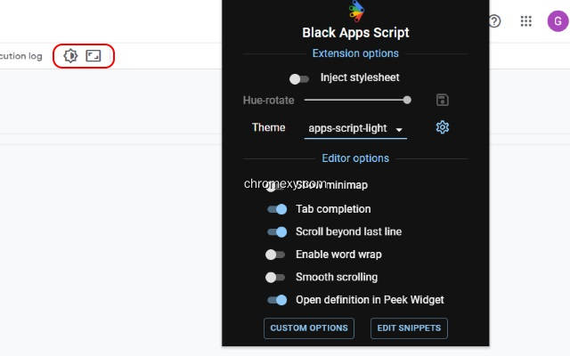 【图】Black Apps Script(截图1)