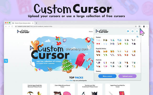 【图】Custom Cursor for Chrome™ – 自定义光标(截图 0)