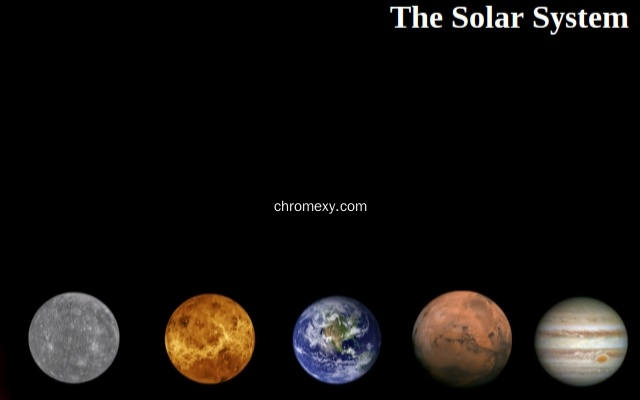 【图】The Solar System(截图 0)
