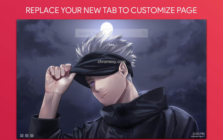 【图】Jujutsu Kaisen Wallpaper HD Custom New Tab(截图 0)
