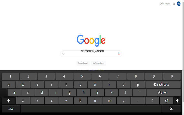 【图】Google Chrome™虚拟键盘(截图 0)
