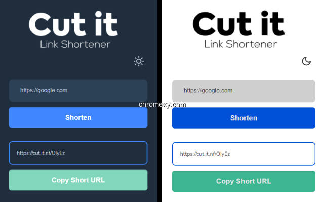 【图】Cut it – URL Shortener(截图 1)