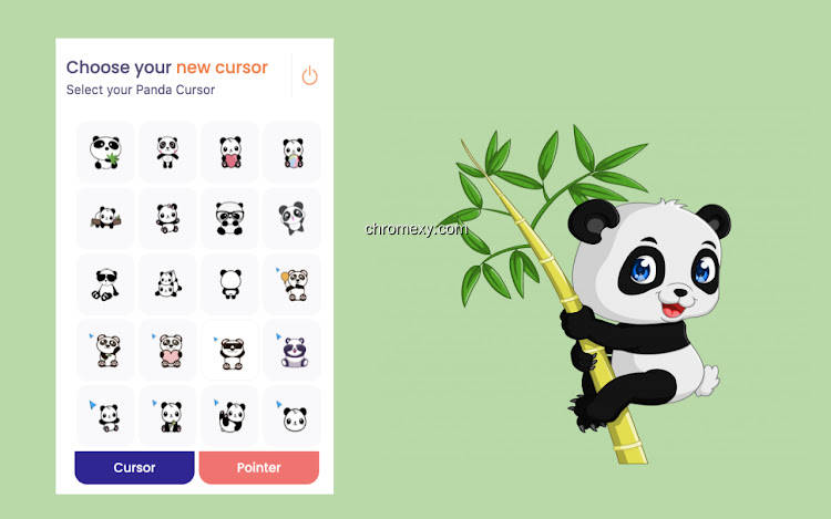 【图】Cute Panda Cursor(截图 0)