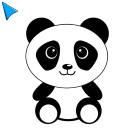 Cute Panda Cursor
