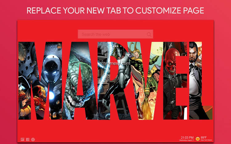 【图】Marvel Wallpaper HD Custom New Tab(截图1)