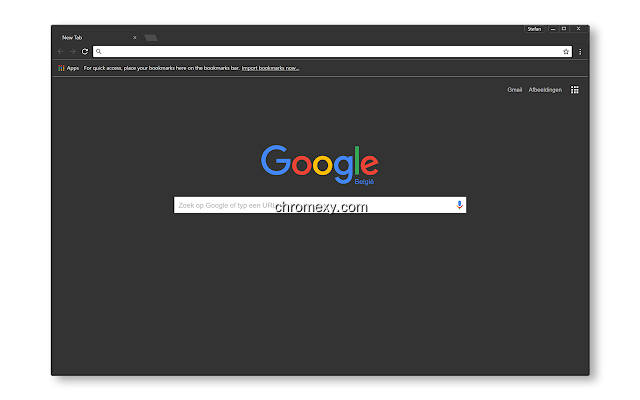 【图】Google Chrome的黑暗主题(截图1)
