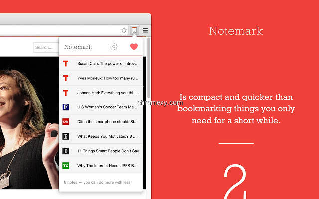 【图】Notemark — Quick note web pages to view later(截图2)