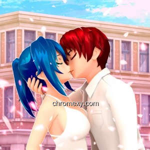 Anime High School Couple Makeover Game