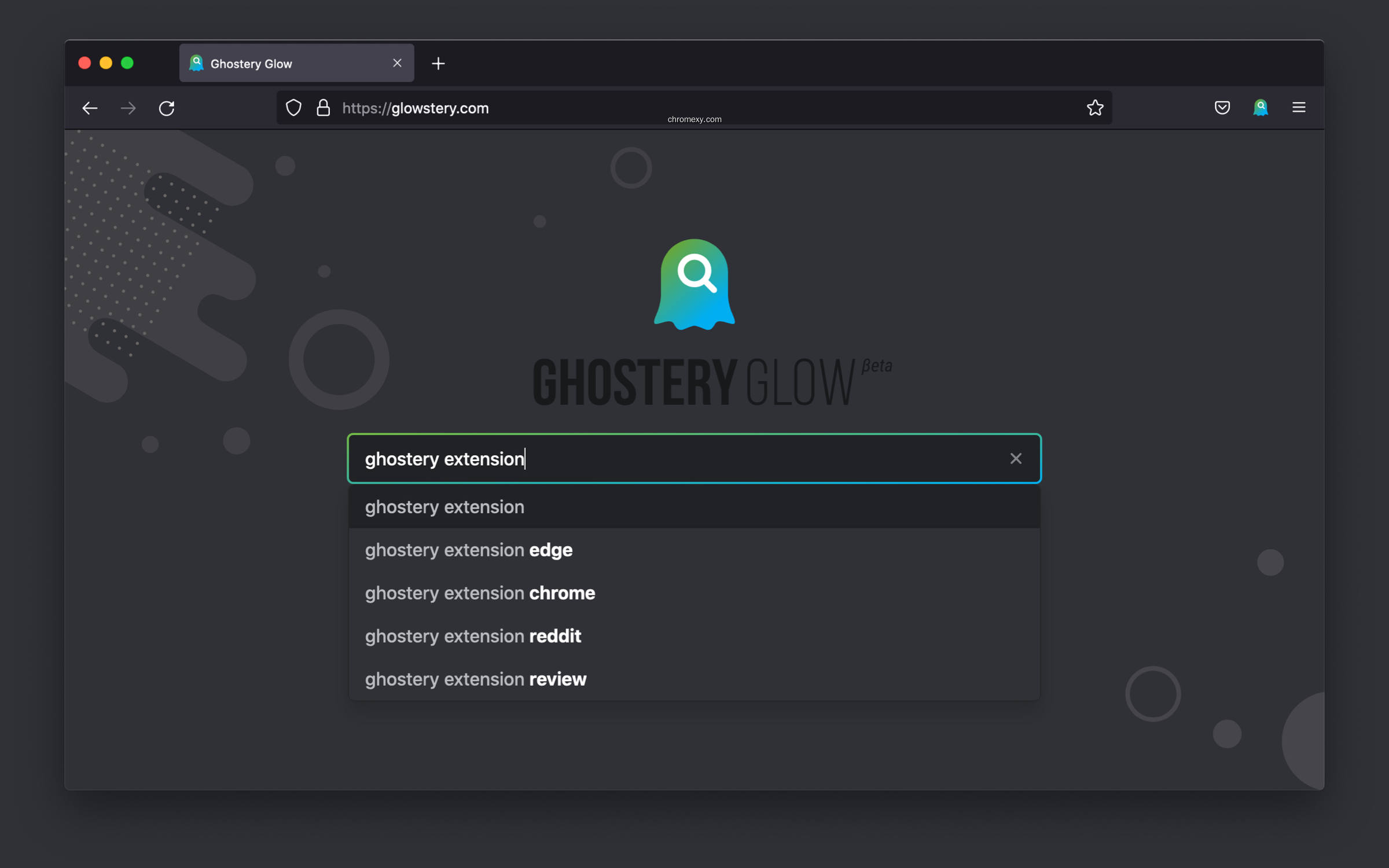 【图】Ghostery Glow for Firefox(截图1)