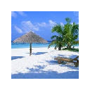 Beach in the Maldives