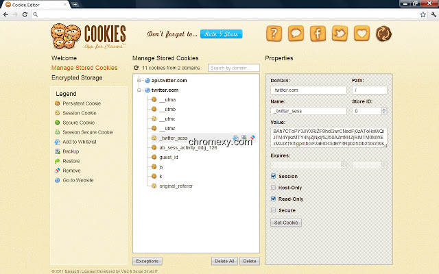 【图】Cookie Editor(截图1)
