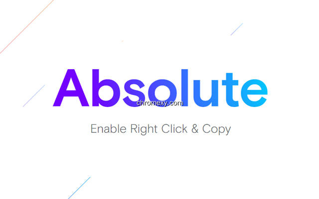 【图】Absolute Enable Right Click & Copy(截图1)