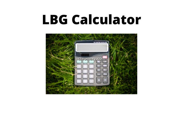 【图】LBG Calculator(截图1)