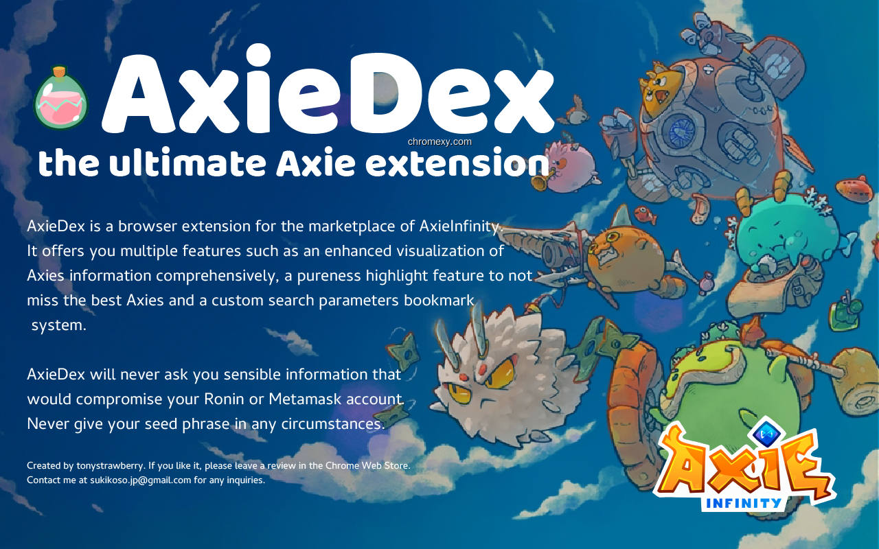 【图】AxieDex – The Ultimate Axie Extension(截图2)
