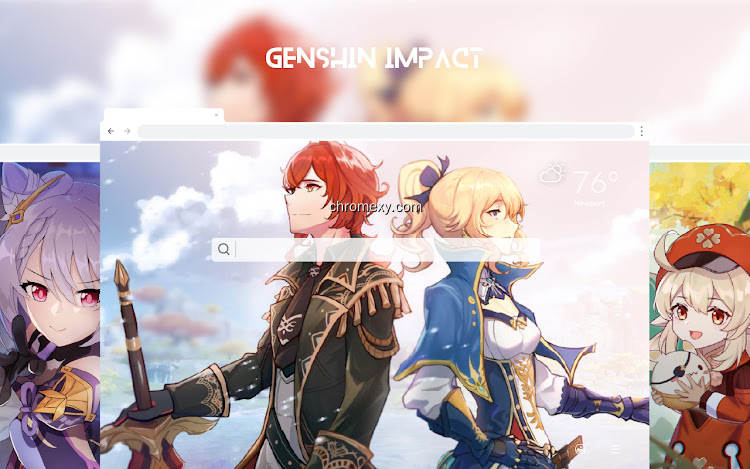 【图】Genshin Impact HD Wallpapers New Tab(截图 0)