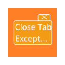 Close Tabs Except Close Tabs Except