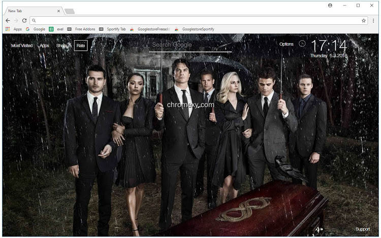 【图】The Vampire Diaries HD Wallpapers New Tab(截图2)