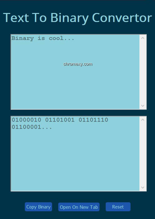 【图】Text To Binary(截图 0)