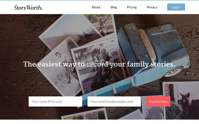 【图】StoryWorth – record your family stories(截图1)