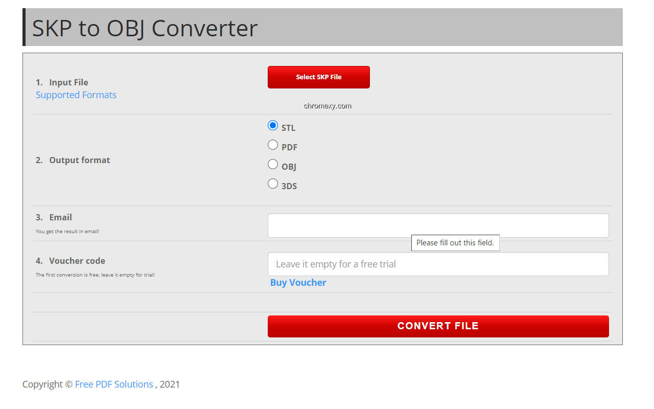 【图】SKP to OBJ Converter(截图 0)