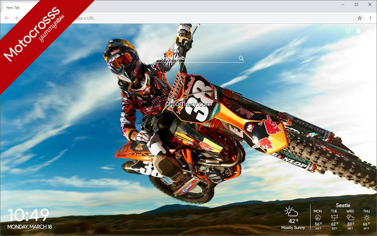 【图】Motocross HD Wallpapers New Tab(截图1)