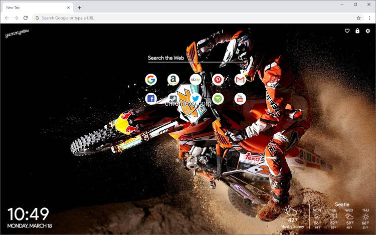 【图】Motocross HD Wallpapers New Tab(截图2)