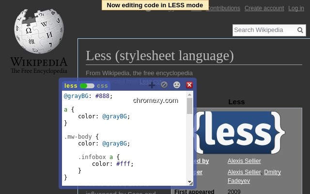 【图】Live editor for CSS, Less & Sass – Magic CSS(截图1)
