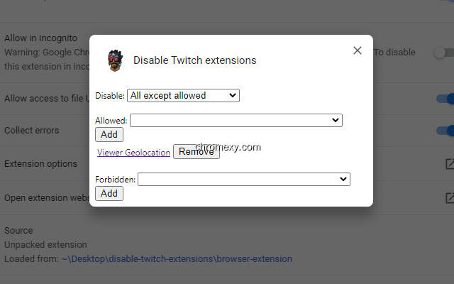 【图】Disable Twitch extensions(截图1)
