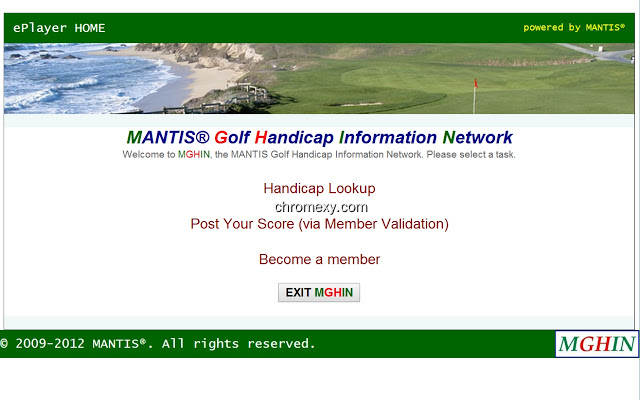 【图】Golf Handicap(截图1)