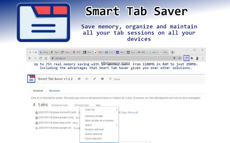 【图】Smart Tab Saver(截图1)