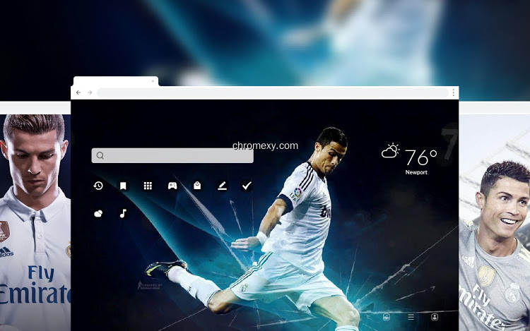 【图】Cristiano Ronaldo HD Wallpaper Theme(截图1)
