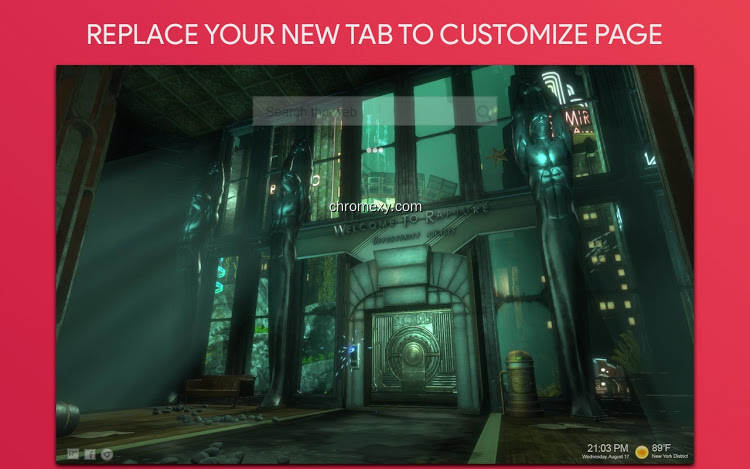 【图】Bioshock Wallpaper HD Custom New Tab(截图1)